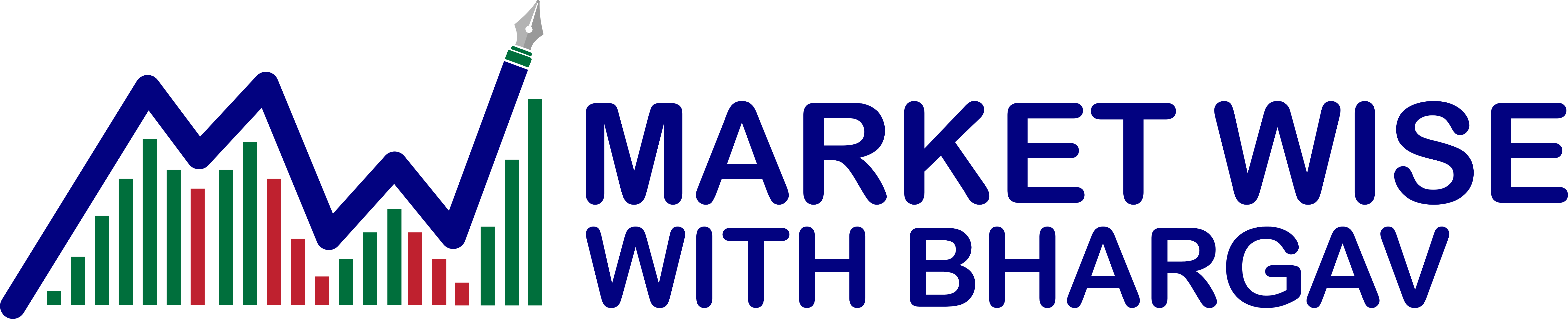 Market Wise with Bhargav Logo